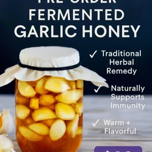 Fermented Garlic Honey
