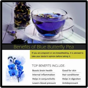 Butterfly Pea & Lemongrass Tea