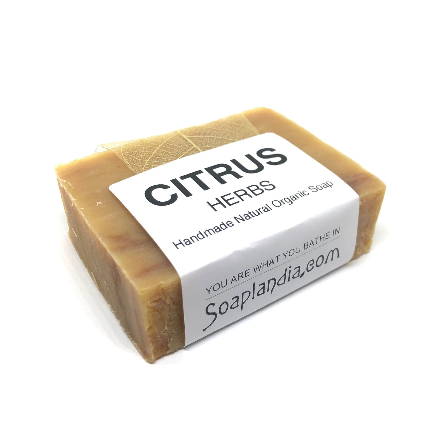 Citrus Herbs Bar Soap, Organic
